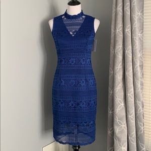 NWT Blue Lace Dress